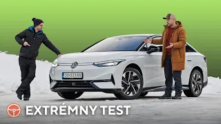 Test aký by nám zakázali: VW ID.7 v extrémnych podmienkach bez kompromisov - volant.tv