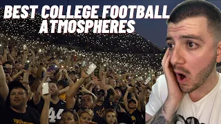 British Guy First Time Reaction to College Football Best Atmospheres