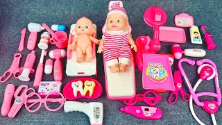 20 Minutes Satisfying with Unboxing Cute Pink Ambulance Car Doctor Play Set Toys ASMR | Review Toys