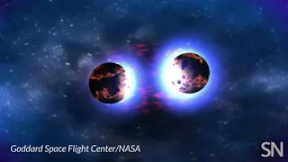 Two neutron stars collide | Science News