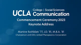 UCLA Department of Communication Commencement 2023