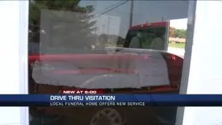 WATCH: Drive-thru visitation offered at Va. funeral home