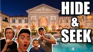 HIDE AND SEEK IN MASSIVE MANSION!!