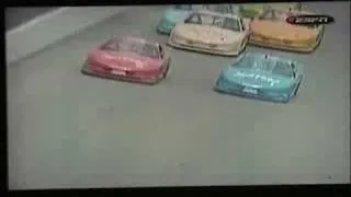 1999 iroc finish and post race Earnhardt vs Earnhardt