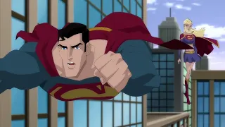 Superman Unbound 2013-Clark and Kara talk