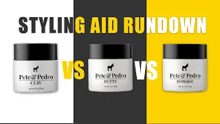 How To Pick The Best Hair Product: Putty vs Clay vs Pomade - Choosing The Right Men's Hair Style Aid
