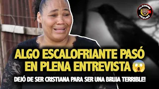 ALGO ESCALOFRIANTE APARECIÓ EN PLENA ENTREVISTA 😱 DEJÓ DE SER CRISTIANA PARA SER UNA BRUJA TERRIBLE