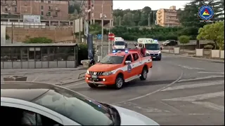 Colonna mobile Enna e Caltanissetta verso Hotspot di Porto Empedocle