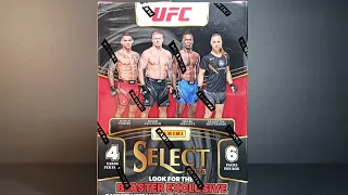 🤜🤛 2023 Select UFC MMA Fighter Cards Blaster Box Break w/ Orange Flash Prizm Parallels #ufc #select