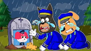 Why Did Papillon Leave Me ??? Please Wake Up !!! | Sad Story | Sheriff Labrador Police Animation