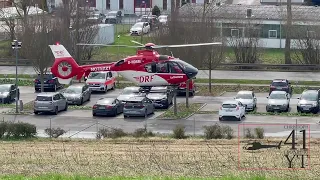 🚒🚁🚨[Christoph41 startet auf engem Raum in Aidlingen]🚨🚁🚒