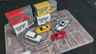 Ver2MiniGT Drop Ep28: New Variants S15 Bronze Yellow, McLarenF1 Red, UrusSafetyCar, RangeRover Davos