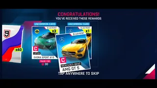 ASPHALT 9 | Heatwave Season Relay pack opening