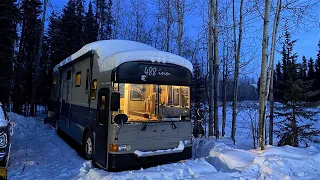 Skoolie Webasto heater install for cold weather camping PT 1