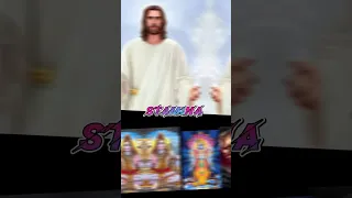 Jesus Vs Shiva Vishnu And Brahma #jesus #vs #shiva #vishnu #and #brahma #whoisstronger #viral