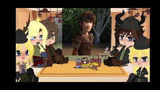 Httyd1 reacts to the future aka Hiccup! ||part1||out of character||Hiccstrid||First video||Short||