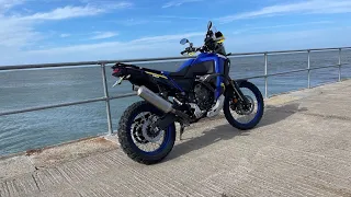 Yamaha T7 world Raid Dunlop's new Trailmax Raid test