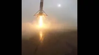 SpaceX: JASON-3 | Failed Landing Attempt Barge Camera (1.17.16)