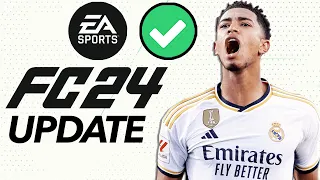 EA FC 24 JUST GOT A NEW MAJOR UPDATE ✅