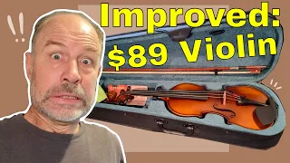 I buy and improve an $89 violin on a budget