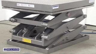 TRIPLE SCISSOR LIFT TABLE - MS METALSYSTEM SL