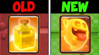 ALL CLASH ROYALE REMODELS - OLD vs NEW