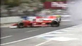 F1 - Jyrki Järvilehto horrible crash