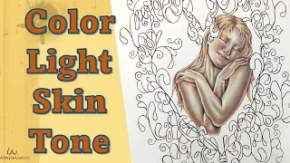 How to Color: Light Colored Skin Tone | Colored Pencil Tutorial
