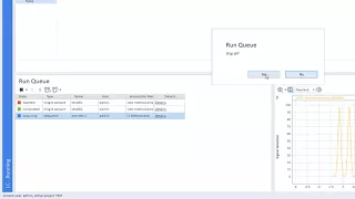 How to stop a run or sequence in OpenLab CDS