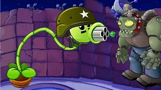 Gatling Pea vs Snow Pea vs Dr. Zomboss Epic Hack Plants vs Zombies