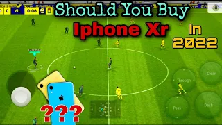Iphone Xr Gaming Test In 2022/Latest Gaming Test Iphone Xr eFootball 2022 Mobile/GAMING REVIEW
