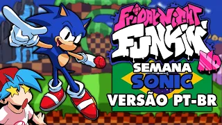 Friday Night Funkin' HD 4.0 - Semana SONIC [UPDATE COMPLETO] | Versão PT-BR | FNF HD Mod