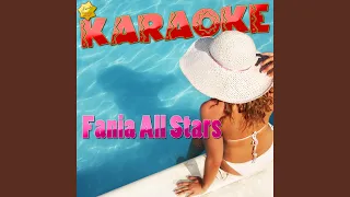 Quitate Tu (Popularizado por Fania All Stars) (Karaoke Version)