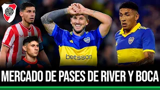 🔥 Los NUEVOS JUGADORES que SUENAN para RIVER + BENEDETTO: "NOCHES ALEGRES, MAÑANAS TRISTES"