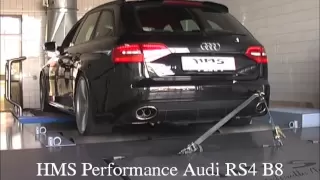 Soundfile HMS Performance Audi RS4 B8 mit XPipe und Klappenabgasanlage