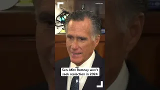 Sen. Mitt Romney won’t seek reelection in 2024