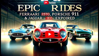 Legendary Classics Uncovered: Ferrari 250 GTO, Porsche 911, Jaguar E-Type.