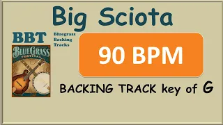 Big Sciota 90 BPM bluegrass backing track
