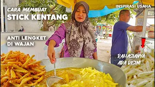 HANYA PAKAI 2 TEPUNG ADONAN, KUPAS RESEP DAN CARA BUAT STICK KENTANG GORENG - INSPIRASI BISNIS