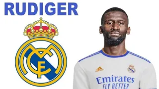 ANTONIO RÜDIGER - Welcome to Real Madrid? 2021-2022 -Insane Defensive Skills