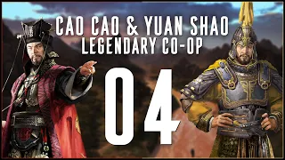 AN UNFORTUNATE DEATH - Cao Cao & Yuan Shao (Legendary Co-op) - Total War: Three Kingdoms - Ep.04!