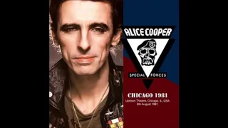 Alice Cooper - Chicago, IL 08-06-1981 Complete Concert  Audio Only