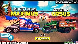 OFF THE ROAD MAXIMUS VS URSUS 4X4 BATTLE | INFINITE OPENWORLD DRIVING OTR | ANDROID GAMEPLAY HD 2022