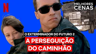 A melhor perseguição de O Exterminador do Futuro 2 | Netflix Brasil