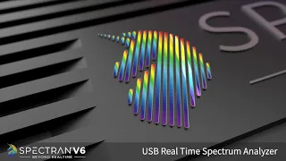SPECTRAN V6 --- BEYOND REALTIME --- USB Real-Time Spectrum Analyzer