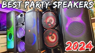 BEST Party Speakers in 2024 JBL Partybox Ultimate, 710, 1000, LG RNC9, Sony XV900, Panasonic Tmax50