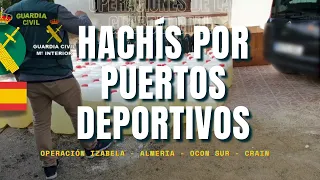 Izabela. Desmantelada en Almería una organización que introducía hachís por puertos deportivos