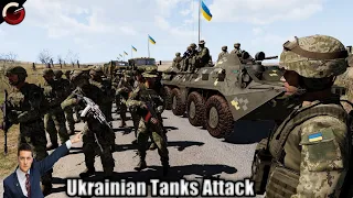 russia Ukraine War | Ukrainian Anti-tank attack on russian Police | GTA 5