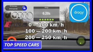 Audi SQ5 Dragy acceleration 0-100/100-200/200-250 km/h - data review