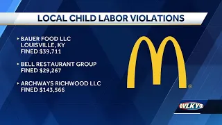 Investigation: Two 10-year-olds were working, unpaid, at Louisville McDonald's